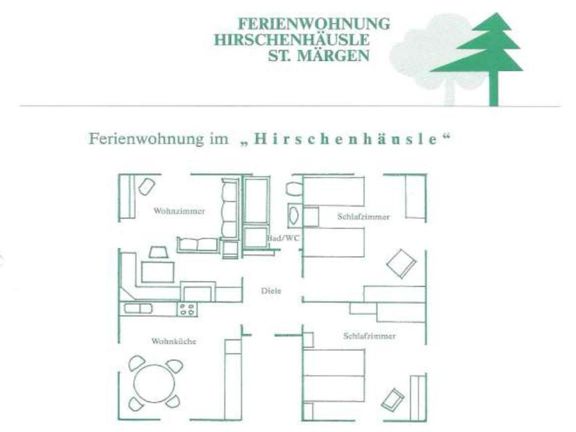 Appartamento Hirschenhaeusle Sankt Märgen Esterno foto